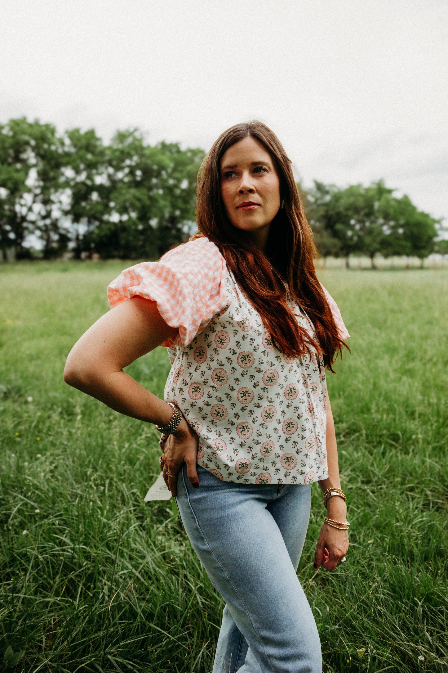 The Ella Floral Top