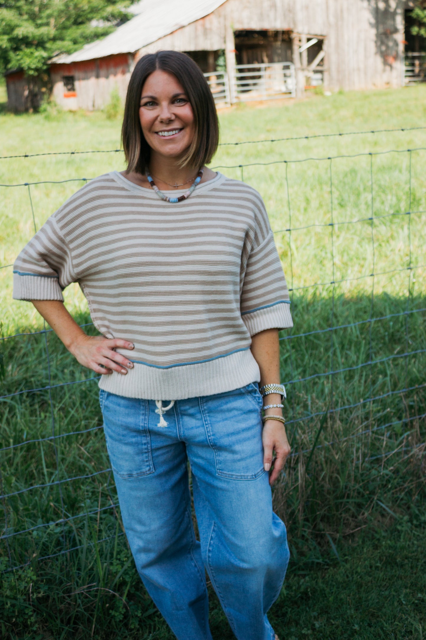 EastCoast Stripe Top