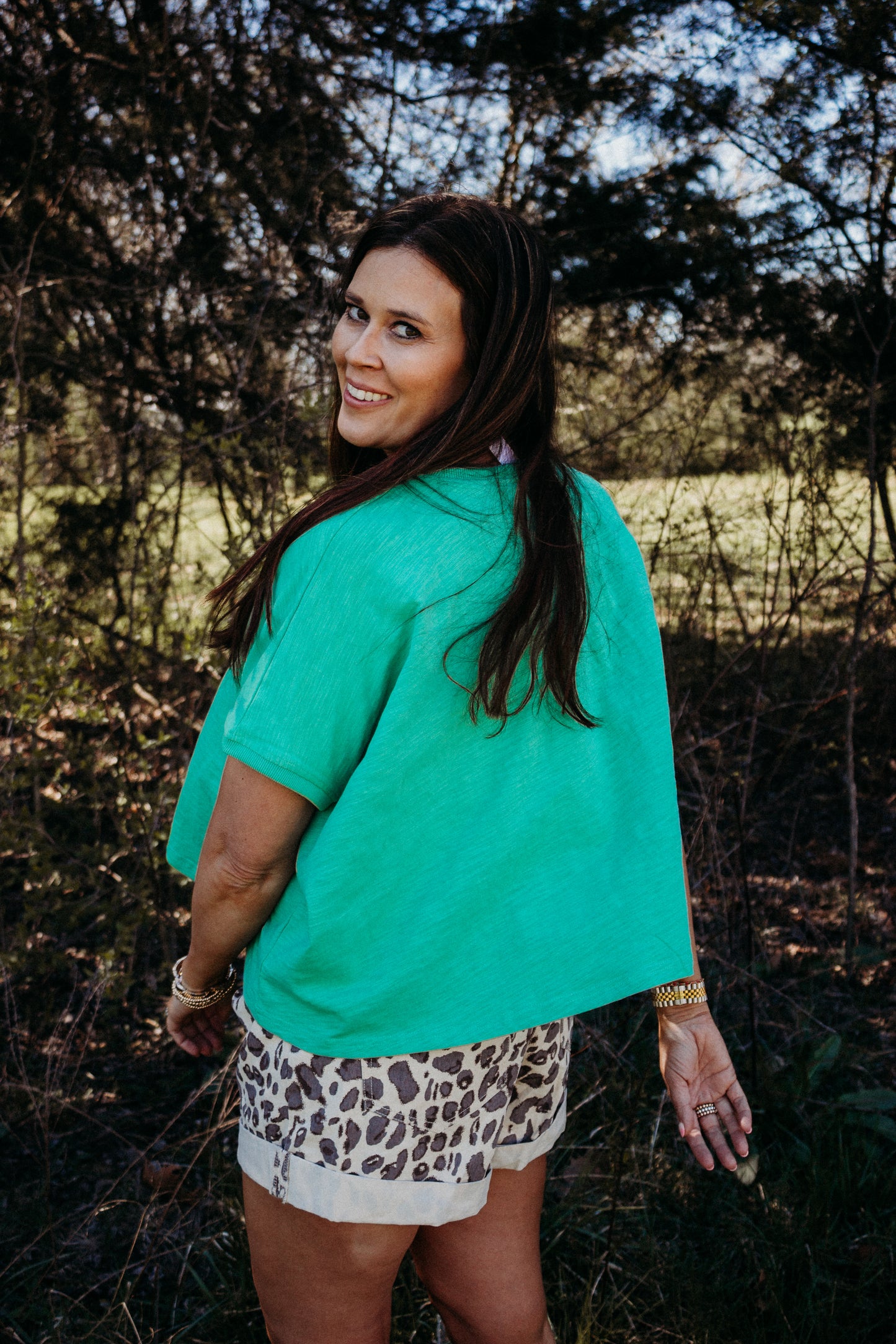 Leopard High Waist Shorts