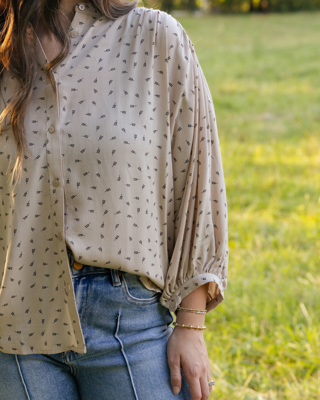 Kinda Chic Taupe Top