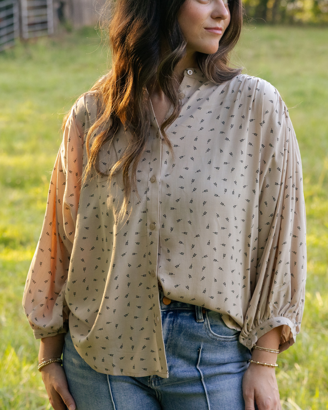 Kinda Chic Taupe Top