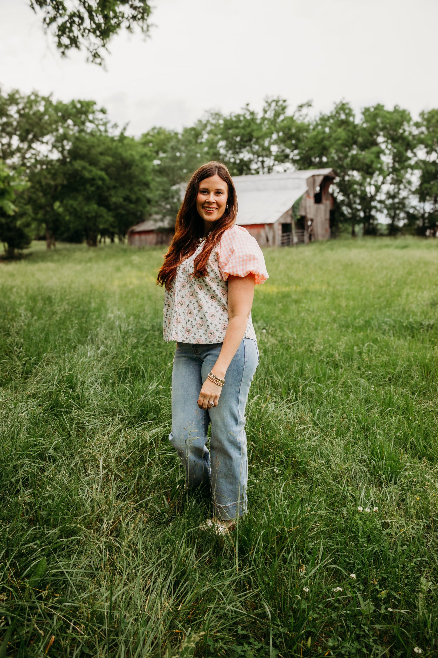 The Ella Floral Top