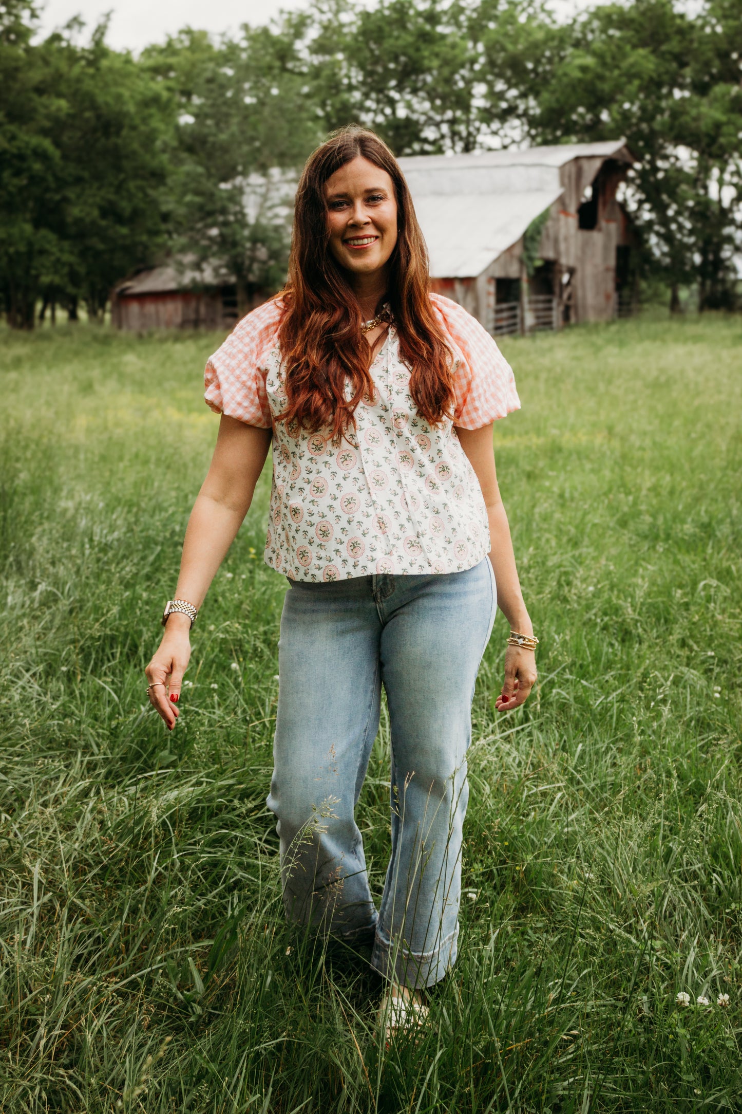The Ella Floral Top
