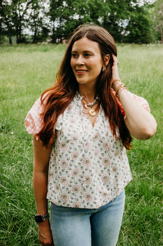 The Ella Floral Top
