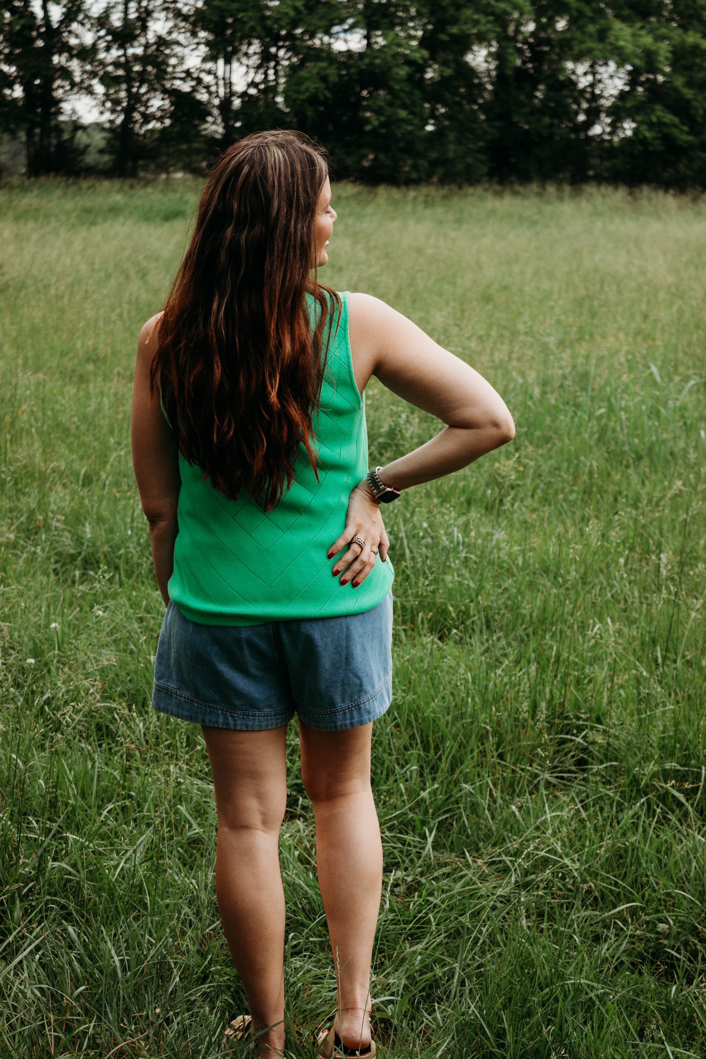 Southern Charm Button Vest