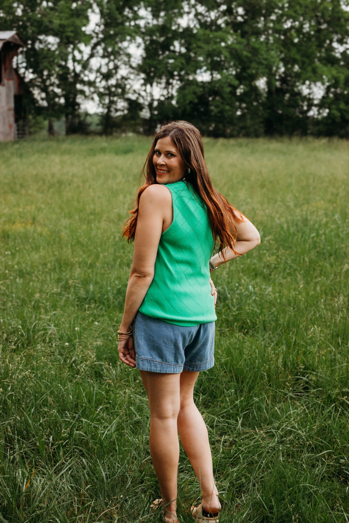 Southern Charm Button Vest