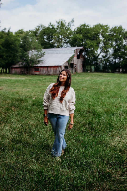 Camden Natural Sweater
