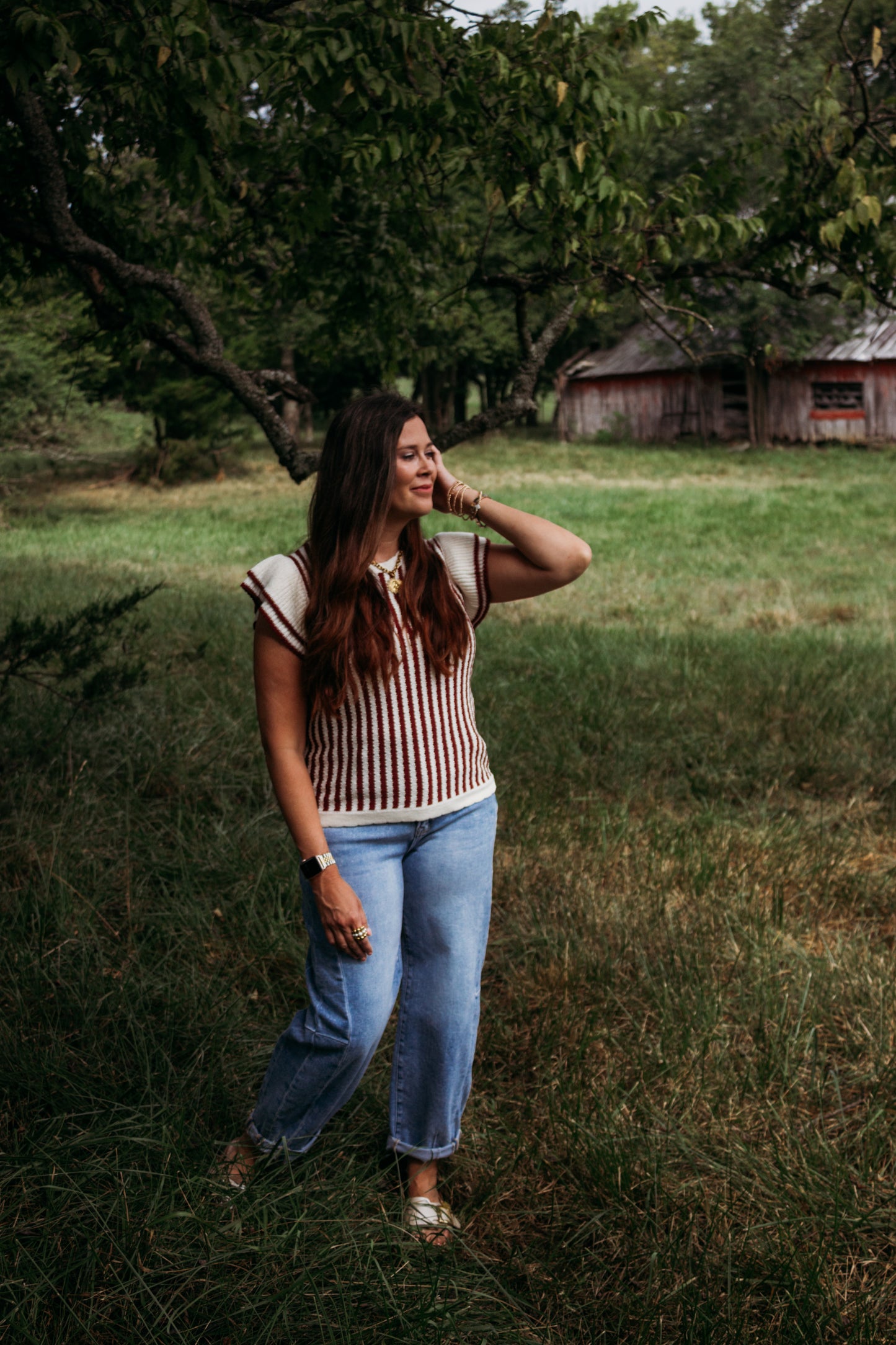 Sideline Classic Knit Top_Plus