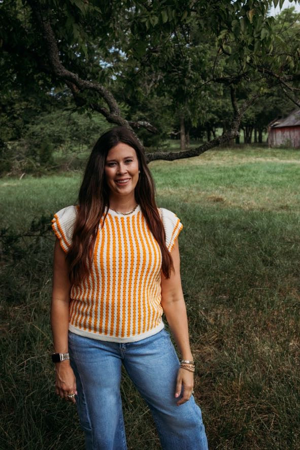 Vol Spirit Knit Top