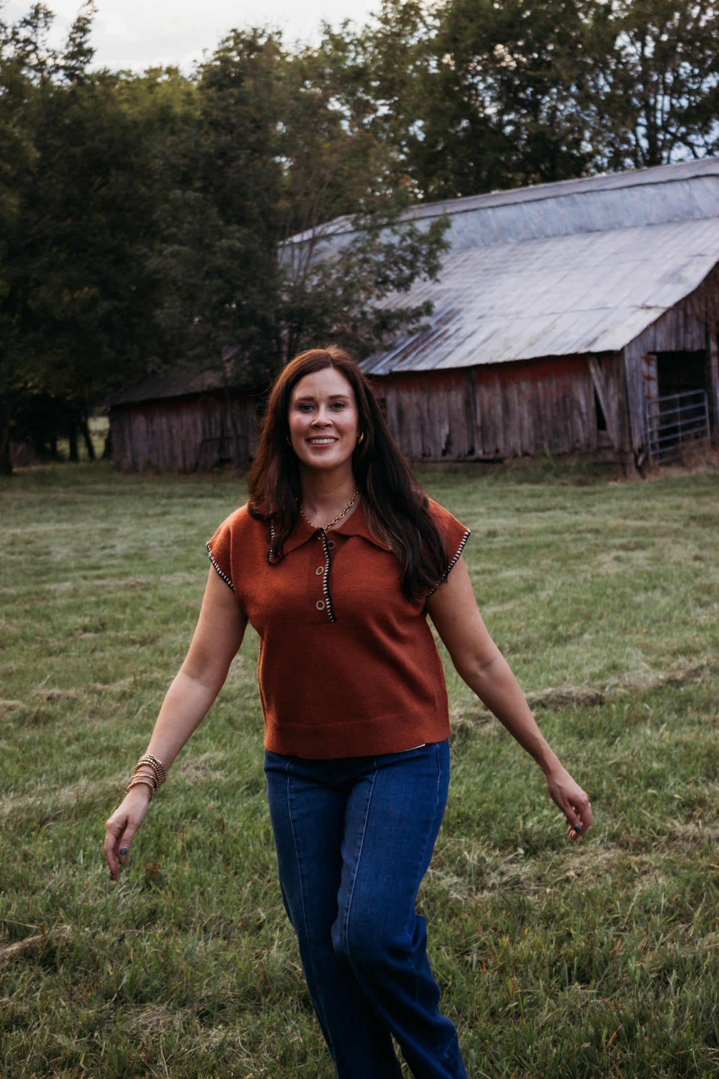 The Ruston Edge Sweater Top