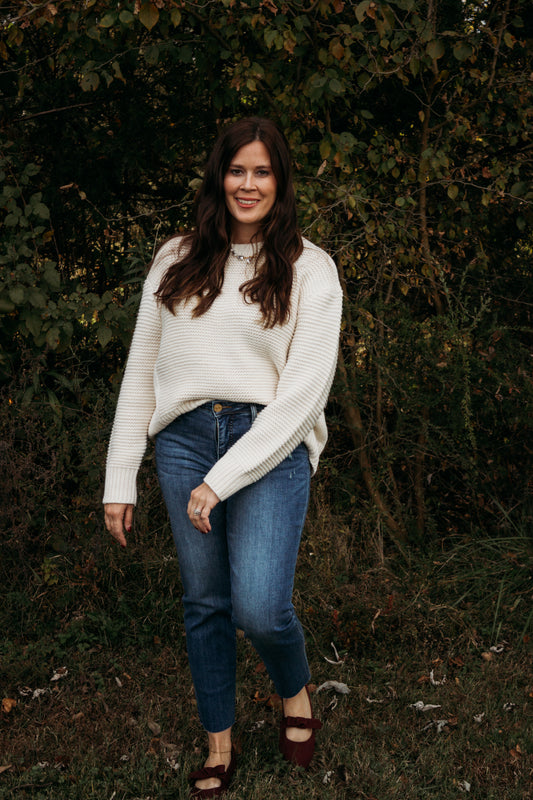 Lynn Ivory Sweater