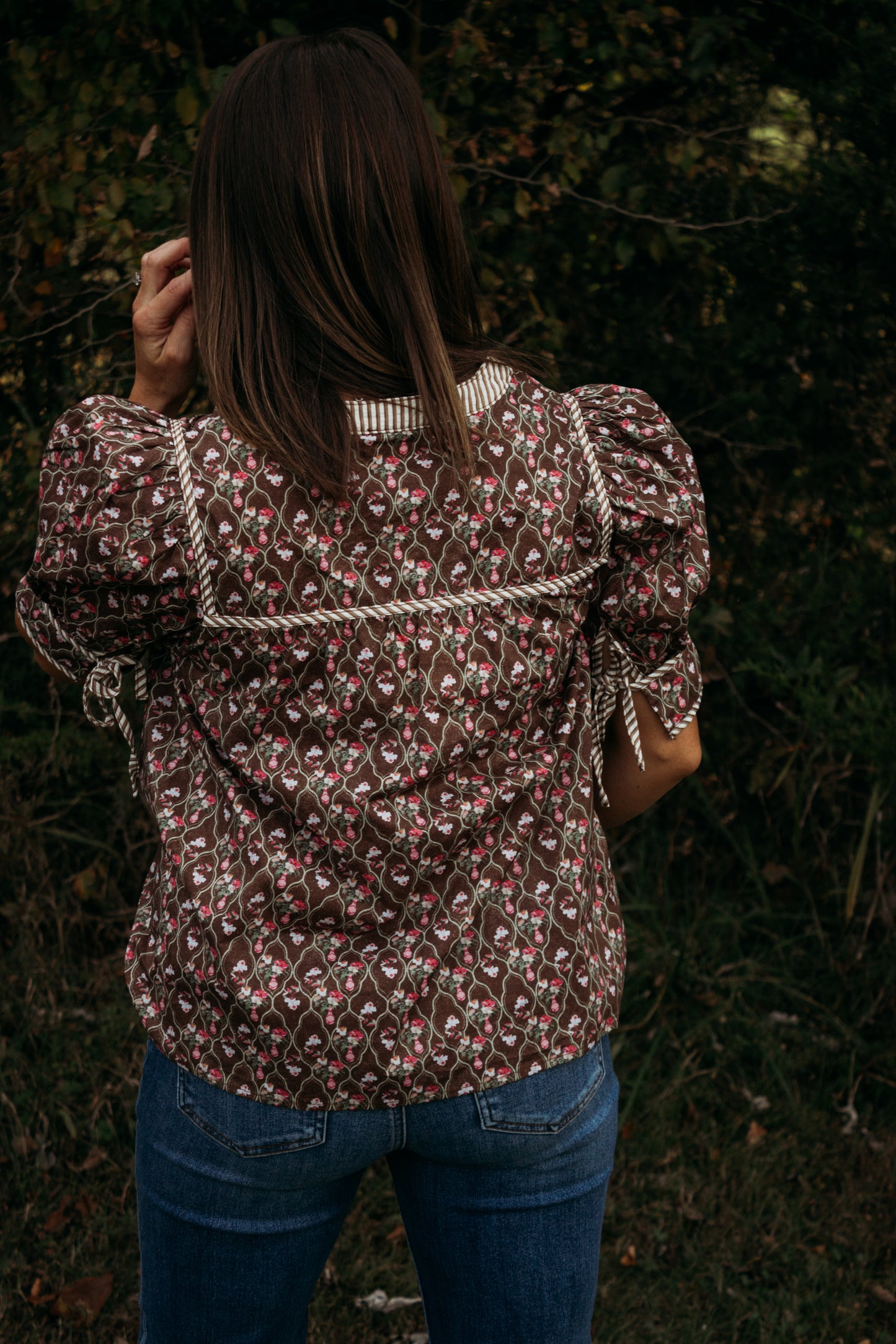 York Floral Top