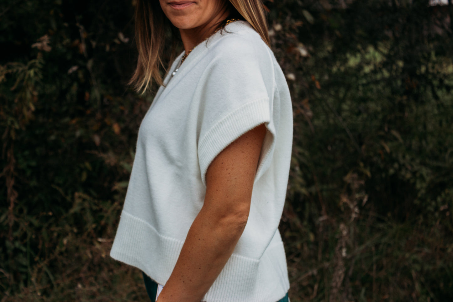 Brooke Ivory Sweater  Vest