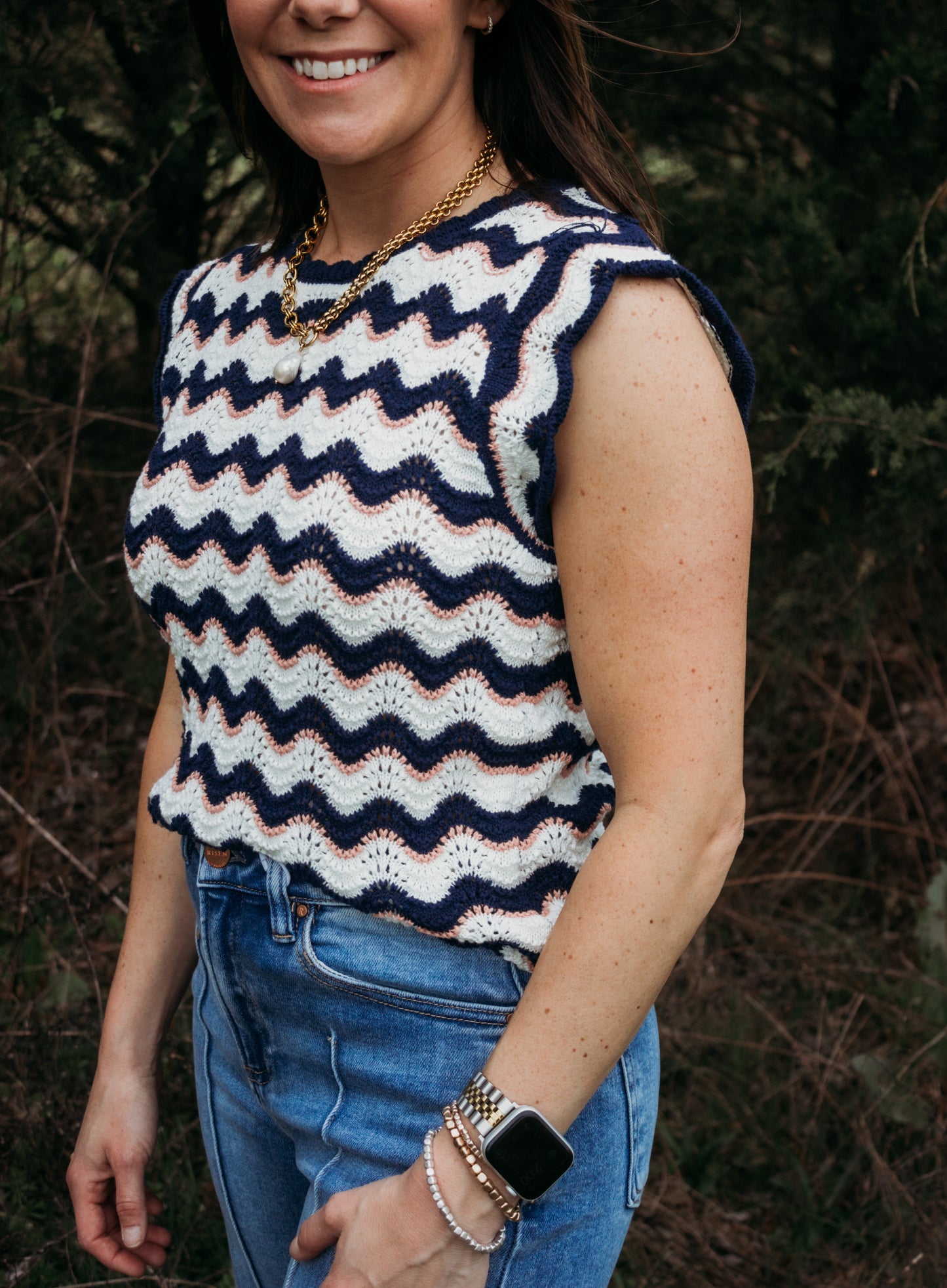 The Coastal Crush Knit Tank