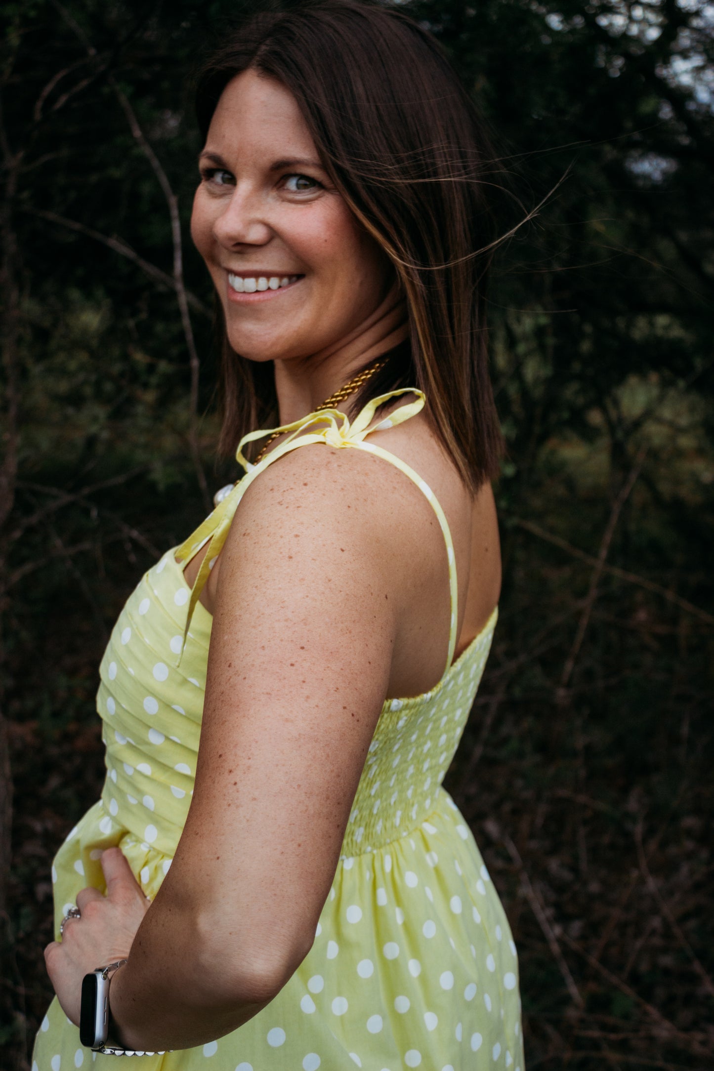 Polka Dot Pleated Mini Dress/Romper