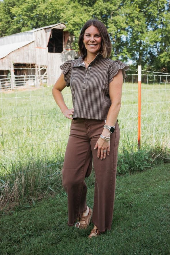 Cocoa Risen Wide Leg Jeans