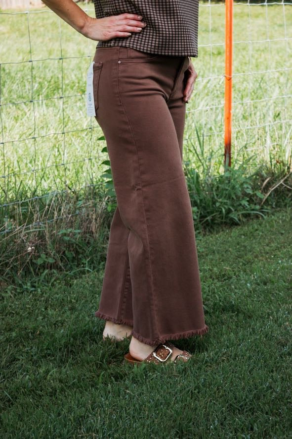 Cocoa Risen Wide Leg Jeans
