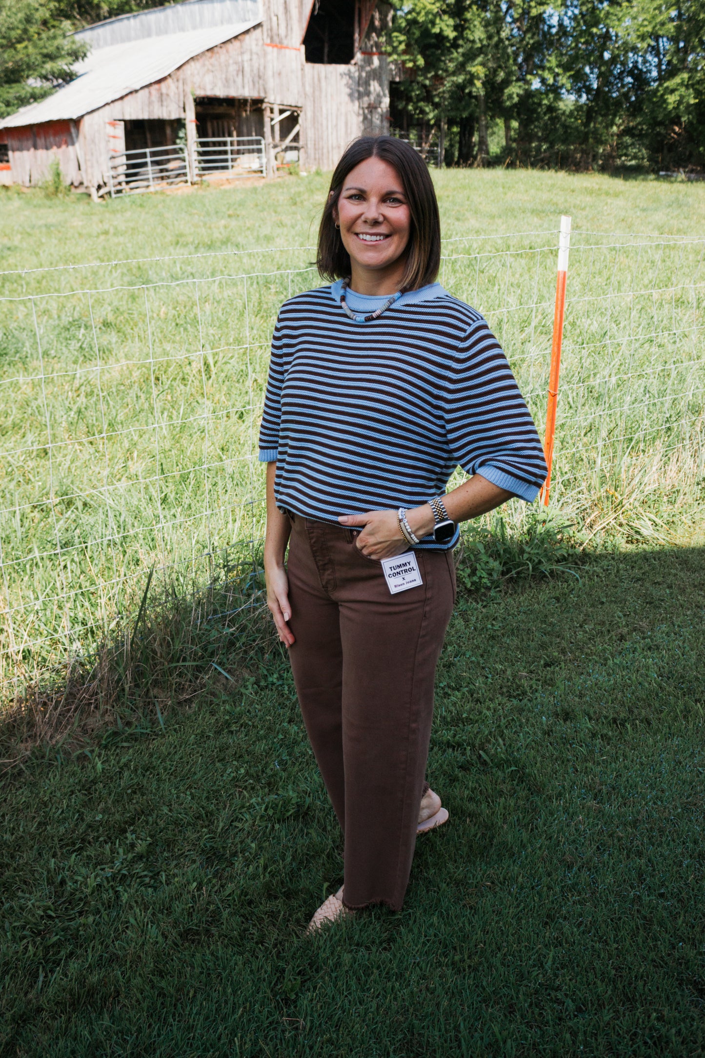 Carolina Stripe Sweater