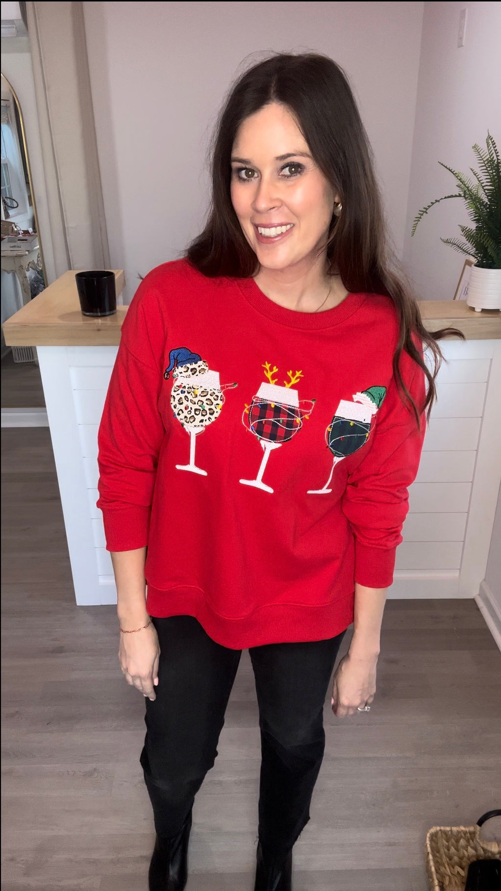 Cheers! Christmas Sweatshirt