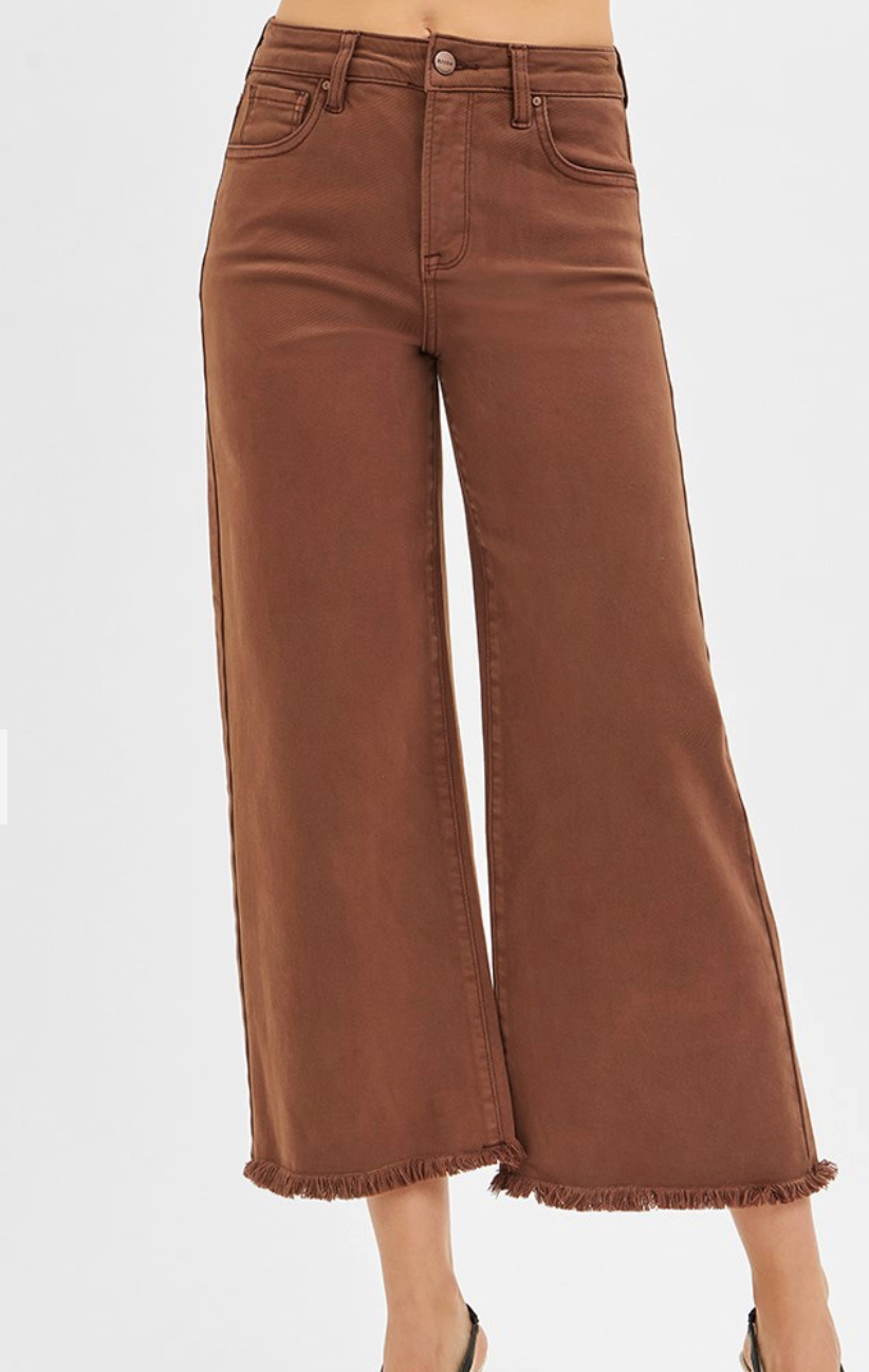 Cocoa Risen Wide Leg Jeans